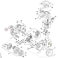 Halter RA017915400 ORIGINAL STIHL | NewgardenParts.com