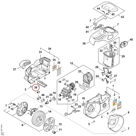 Support RA017922500 ORIGINAL STIHL | NewgardenParts.com