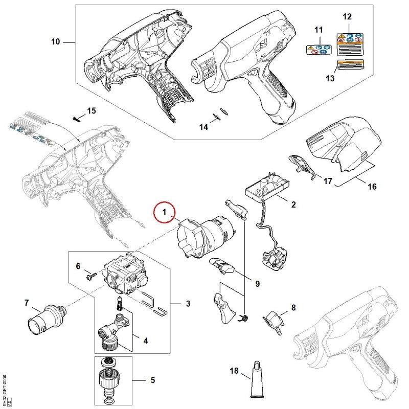 Elektromotor RA026000200 ORIGINAL STIHL Elektromotor RA026000200 ORIGINAL STIHL