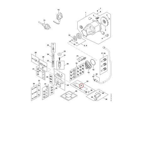 Jeu de Joint torique RE010070804 ORIGINAL STIHL | NewgardenParts.com