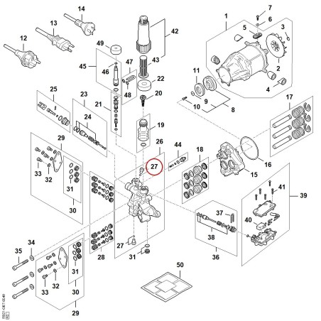 Set vite cilindrica RE010070900 ORIGINALE STIHL | NewgardenParts.com