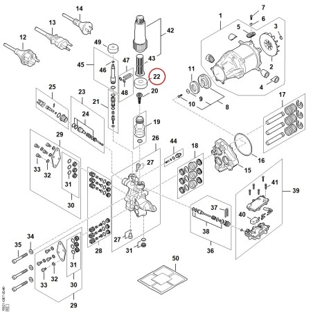 Sealing ring RE016090203 ORIGINAL STIHL | NewgardenParts.com