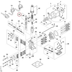Connector RE017907104 ORIGINAL STIHL | NewgardenParts.com