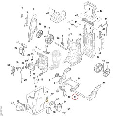 Traggriff RE017915701 ORIGINAL STIHL | NewgardenParts.com