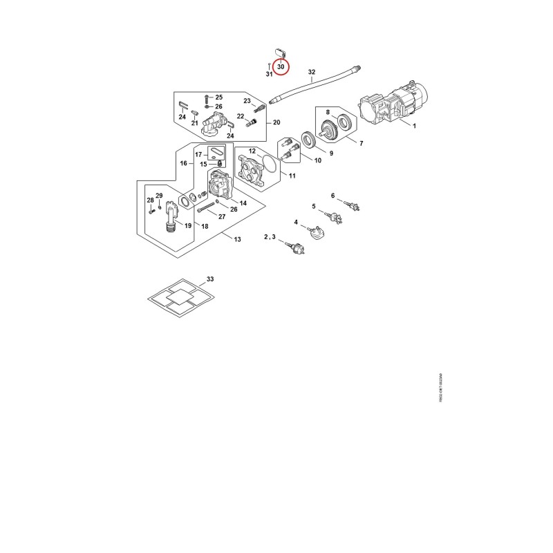 Schalter RE024300502 ORIGINAL STIHL Schalter RE024300502 ORIGINAL STIHL
