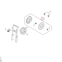 Hose reel RE025008100 ORIGINAL STIHL | NewgardenParts.com