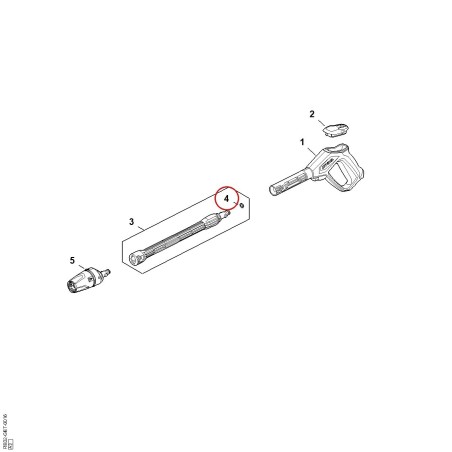 O-ring RE025026116 ORIGINAL STIHL | NewgardenParts.com