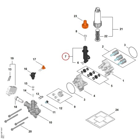 Connector RE047907100 ORIGINAL STIHL | NewgardenParts.com