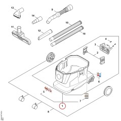 Container SA047000801 ORIGINAL STIHL | NewgardenParts.com