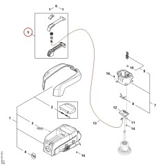 Handgriff SA047900300 ORIGINAL STIHL | NewgardenParts.com