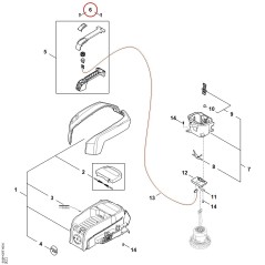 Vis SA049513501 ORIGINAL STIHL | NewgardenParts.com