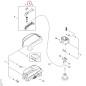 Screw SA049513501 ORIGINAL STIHL