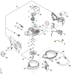 Supports SA077905400 ORIGINAL STIHL | NewgardenParts.com