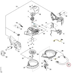 Griffrohr SA077911700 ORIGINAL STIHL | NewgardenParts.com
