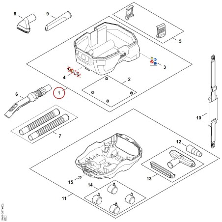 Serbatoio SA087000801 ORIGINALE STIHL | NewgardenParts.com