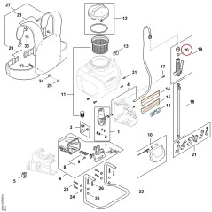 Gasket SA105090500 ORIGINAL STIHL | NewgardenParts.com