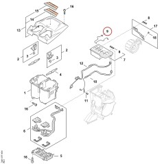 Ressort TA014057600 ORIGINAL STIHL | NewgardenParts.com