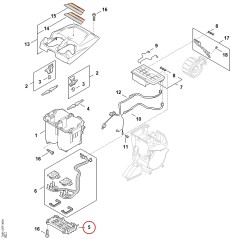Plate TA014332600 ORIGINAL STIHL | NewgardenParts.com