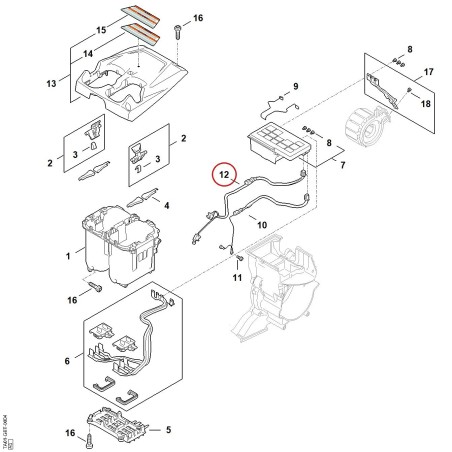 Wiring harness TA014403002 ORIGINAL STIHL | NewgardenParts.com