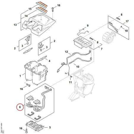 Mazo de cable TA014403005 ORIGINAL STIHL | NewgardenParts.com