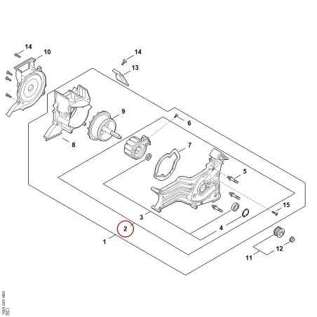 Befestigungsplatte TA016001601 ORIGINAL STIHL | NewgardenParts.com