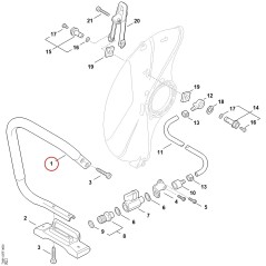 Griffrohr TA017901700 ORIGINAL STIHL | NewgardenParts.com