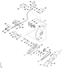 Halter TA026920500 ORIGINAL STIHL | NewgardenParts.com