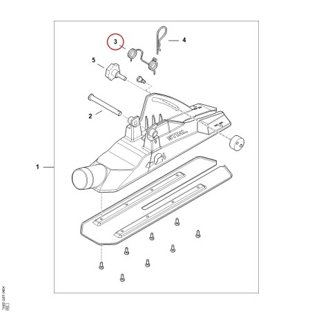 Ressort coudé TA026920900 ORIGINAL STIHL | NewgardenParts.com