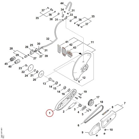 Raccordo TA027010205 ORIGINALE STIHL | NewgardenParts.com