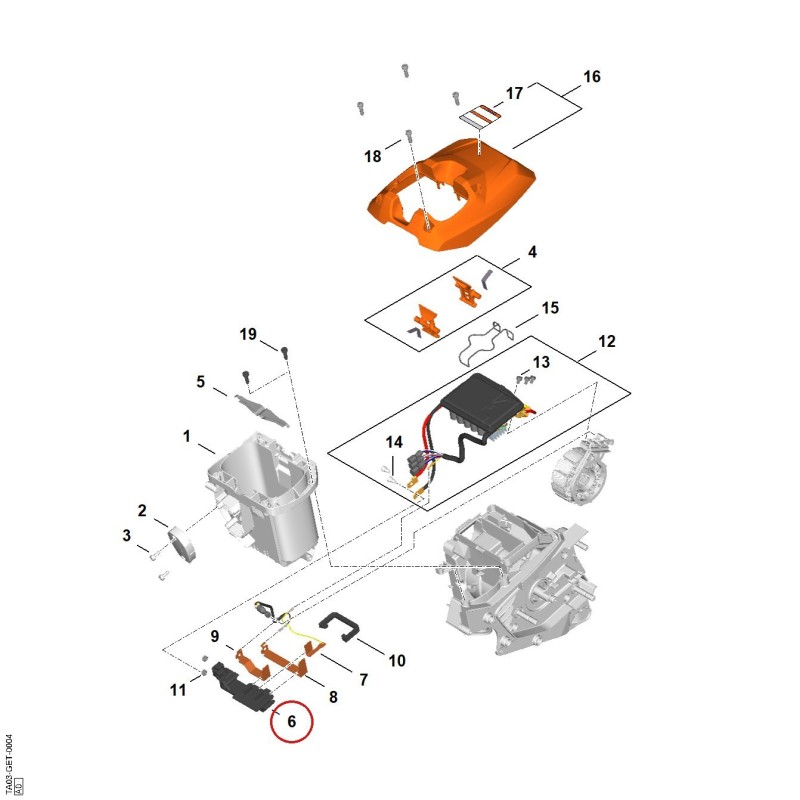 Contact plate TA034040800 ORIGINAL STIHL Contact plate TA034040800 ORIGINAL STIHL