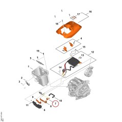 Kabelbaum TA034403001 ORIGINAL STIHL | NewgardenParts.com