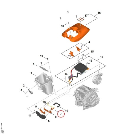 Mazo de cable TA034403001 ORIGINAL STIHL | NewgardenParts.com