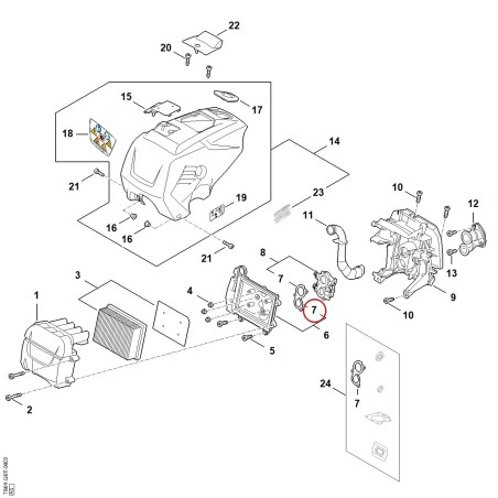 Junta TB011290901 ORIGINAL STIHL | NewgardenParts.com