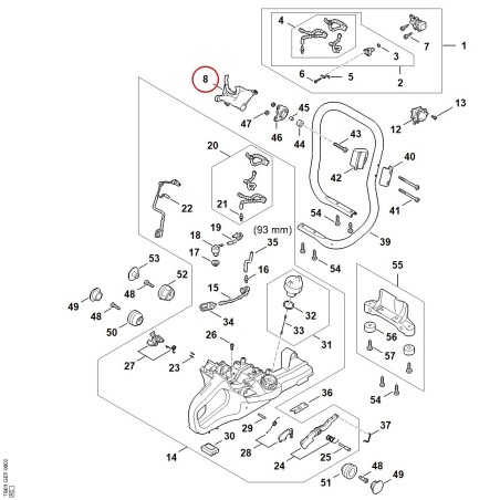 Conducción de aire TB011303500 ORIGINAL STIHL | NewgardenParts.com