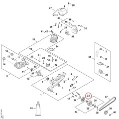 Embrayage TB011602000 ORIGINAL STIHL | NewgardenParts.com