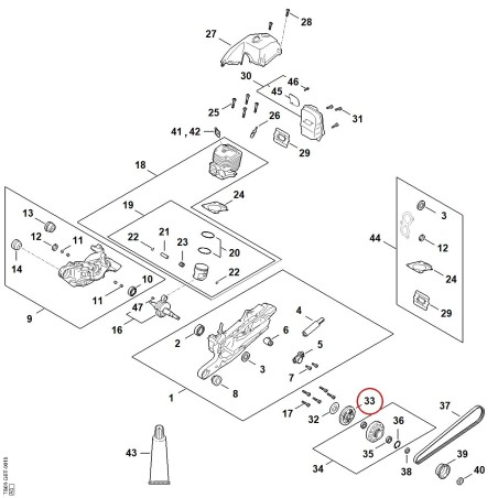 Kupplung TB011602000 ORIGINAL STIHL | NewgardenParts.com