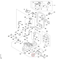 Throttle trigger TB011801500 ORIGINAL STIHL | NewgardenParts.com