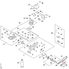 Roue de lanceur TB011950600 ORIGINAL STIHL | NewgardenParts.com