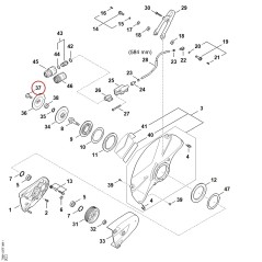 Vite TB017088400 ORIGINALE STIHL | NewgardenParts.com
