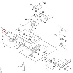 Annular buffer TB017909900 ORIGINAL STIHL | NewgardenParts.com