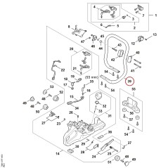 Handlebar TB017911700 ORIGINAL STIHL | NewgardenParts.com