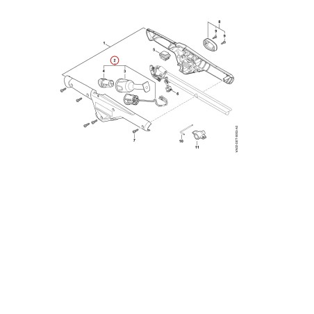 Câble électrique VA024402000 ORIGINAL STIHL | NewgardenParts.com