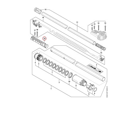 Attache de câble VA024481200 ORIGINAL STIHL | NewgardenParts.com