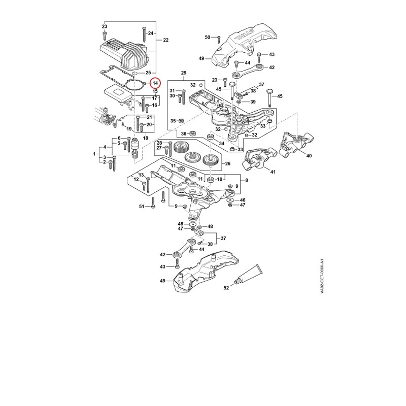 Gasket VA026490300 ORIGINAL STIHL