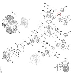 Junta VB047090400 ORIGINAL STIHL | NewgardenParts.com