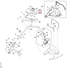 Étiquette WA419674410 ORIGINAL STIHL | NewgardenParts.com