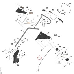 Mazo de cable WA704302221 ORIGINAL STIHL | NewgardenParts.com