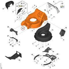 Housing WA707008500 ORIGINAL STIHL | NewgardenParts.com