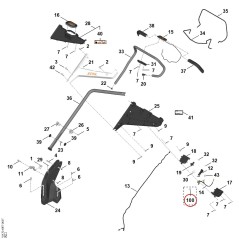 Resorte WA707080800 ORIGINAL STIHL | NewgardenParts.com