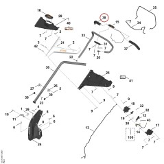 Handle WA707900505 ORIGINAL STIHL | NewgardenParts.com